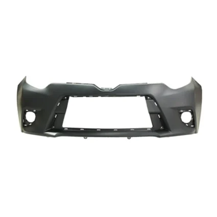 Bumper Cover Front w/o Chrome Grille Surround Primed CAPA for Toyota Corolla L LE Le Eco Plus LE Eco CE 2014–2016