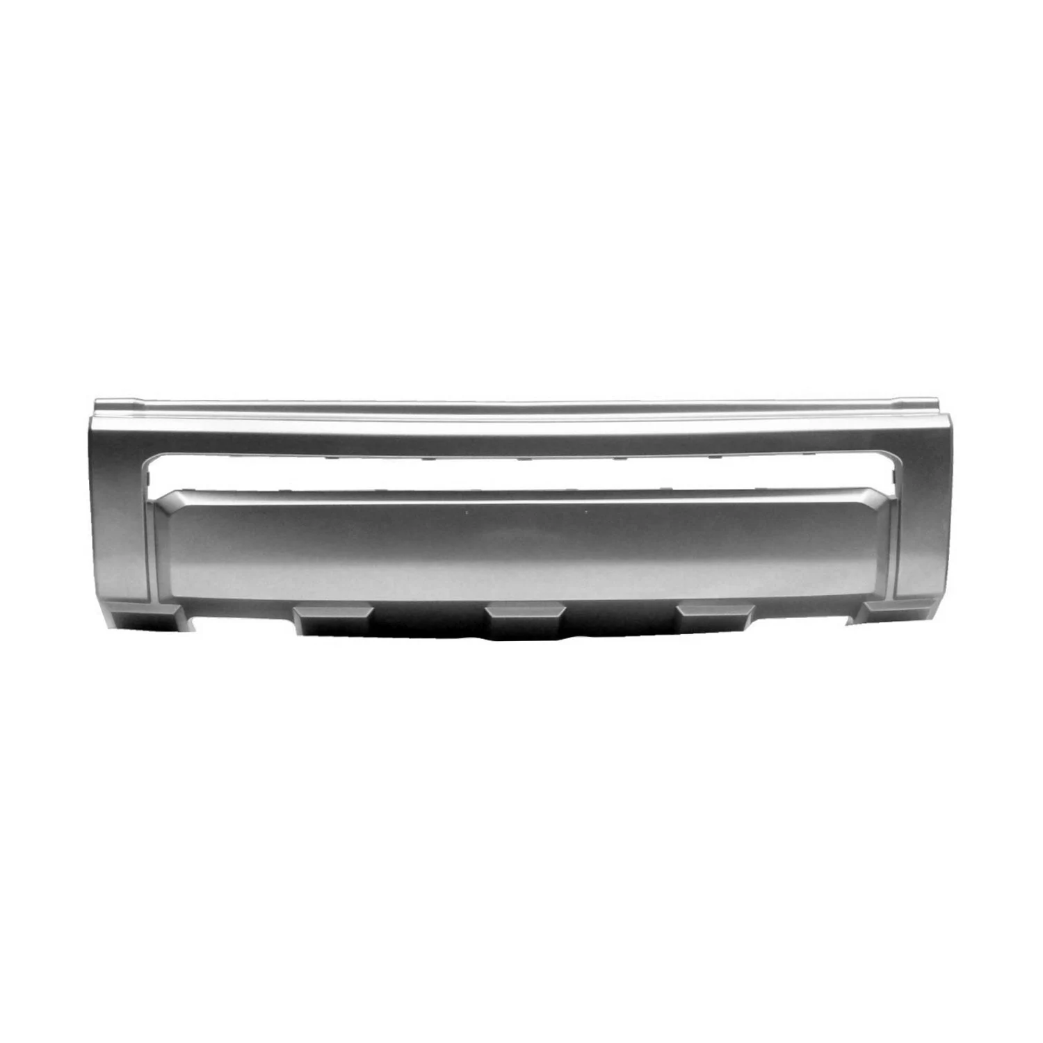 Bumper Cover Front Silver w/Clear Laquer Primed CAPA for Toyota Tundra 1794 Edition 2014–2021