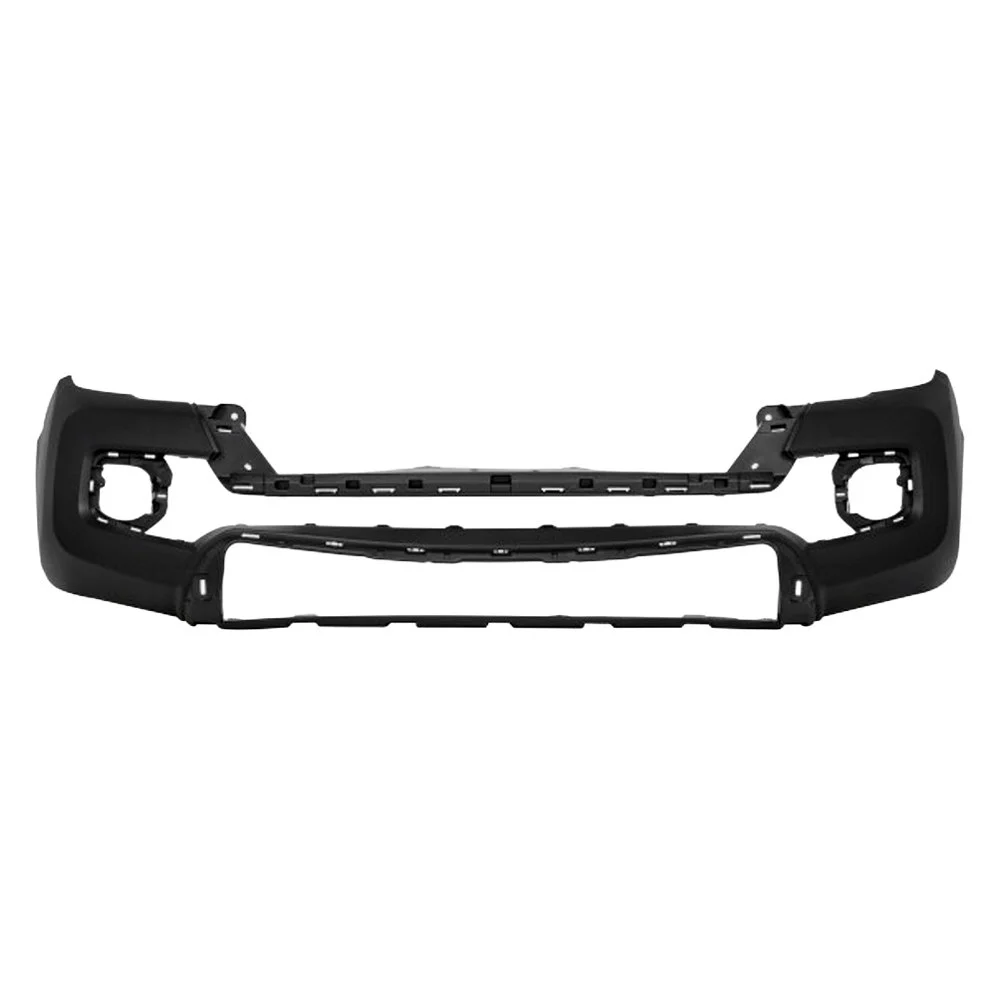Bumper Cover Front w/Fender Flare Holes Primed CAPA for Toyota Tacoma 2016–2023