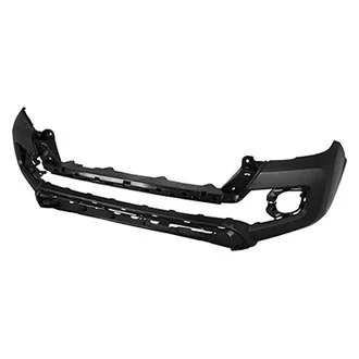 Bumper Cover Front w/o Fender Flare Holes Primed for Toyota Tacoma 2016–2023