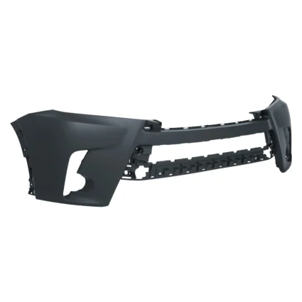 Bumper Cover Front w/o Object Sensors Primed for Toyota Highlander 2017–2019