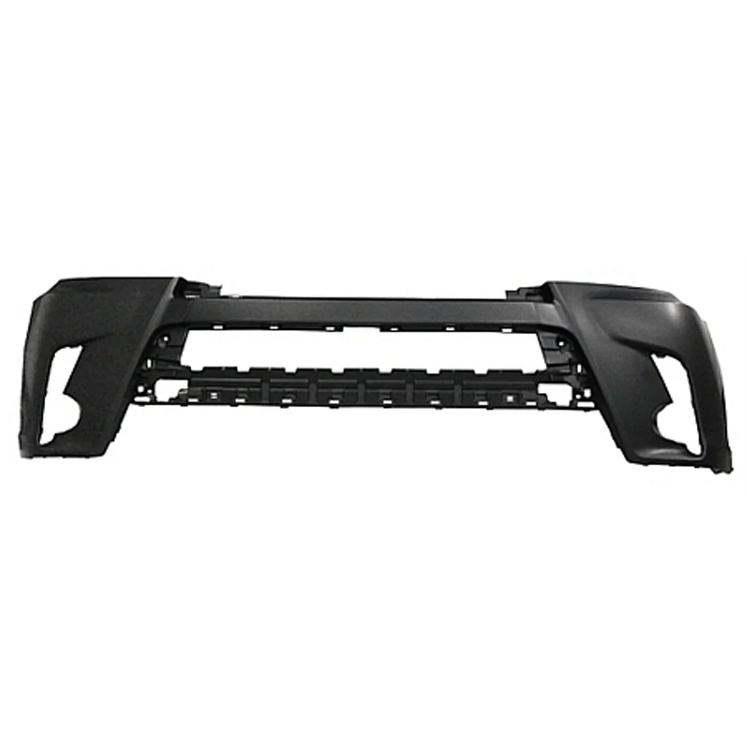 Bumper Cover Front w/o Object Sensors Primed CAPA for Toyota Highlander 2017–2019