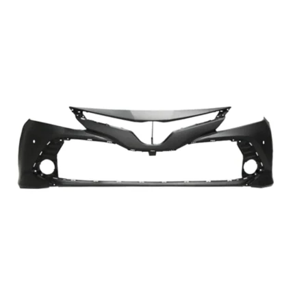 Bumper Cover Front w/Blind Spot Monitor w/Rear Cross Traffic Alert Primed CAPA for Toyota Camry Hybrid XLE XLE XLE Navi Hybrid LE 2018–2020
