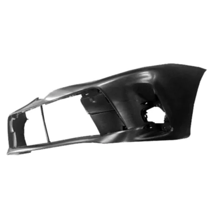 Bumper Cover Front w/o Park Distance Sensors Primed CAPA for Toyota Sienna L LE XLE Premium XLE 2018–2020