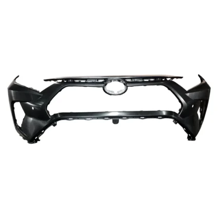 Bumper Cover Front w/Parking Sensors Primed Canada Built CAPA for Toyota RAV4 Limited LE XLE Premium XLE 2019–2024