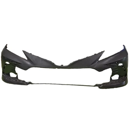 Bumper Cover Front w/o Parking Sensors Primed CAPA for Toyota Camry LE Hybrid LE Hybrid XLE XLE 2021–2024