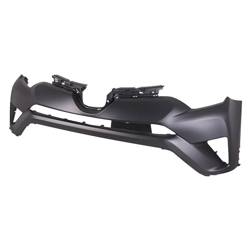 Bumper Cover Front Upper w/o Tab Holes w/o Park Assist Primed Japan Built for Toyota RAV4 2016–2018
