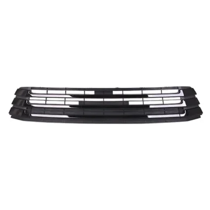 Bumper Cover Grille Front w/o Around View Monitor Black for Toyota Highlander 2017–2019