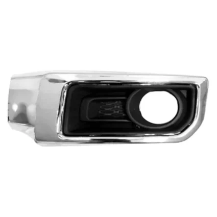 Bumper Insert Front Left Fog Lamp Bezel w/Chrome Trim w/Fog Lamps for Toyota 4Runner 2014–2024