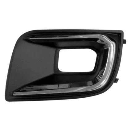 Bumper Insert Front Left w/TRD Sport Pkg Fog Lamp Bezel Chrome for Toyota Sequoia Limited Platinum TRD Sport SR5 2018–2022