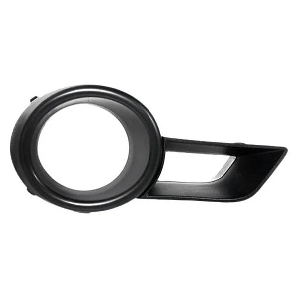 Bumper Insert Front Right w/Fog Lamps w/Towing Pkg Black (Code 202) for Toyota Highlander 2008–2010