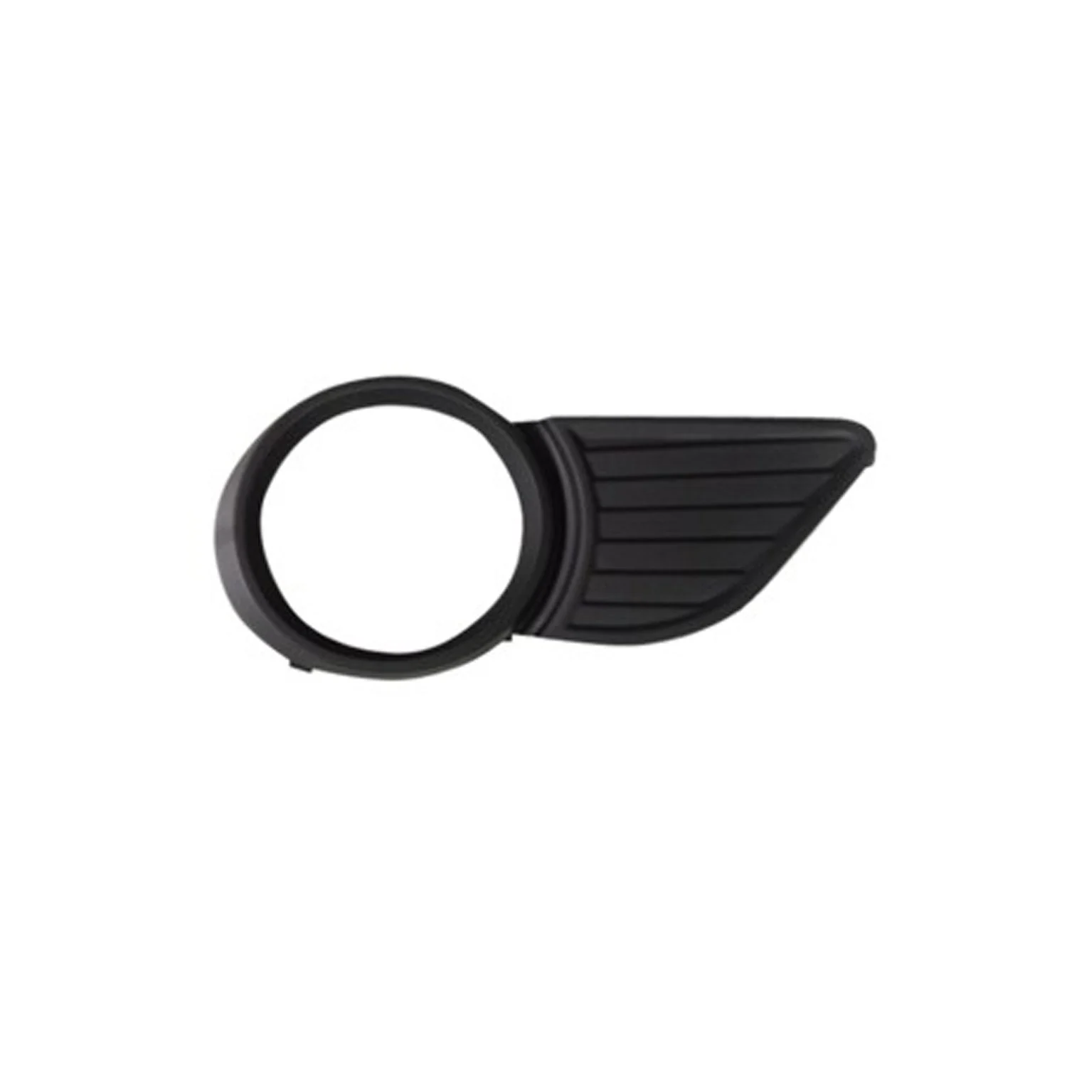 Bumper Insert Front Right Fog Lamp Bezel w/o Park Sensor w/Fog Lamps Black for Toyota Sienna Base LE XLE 2011–2013