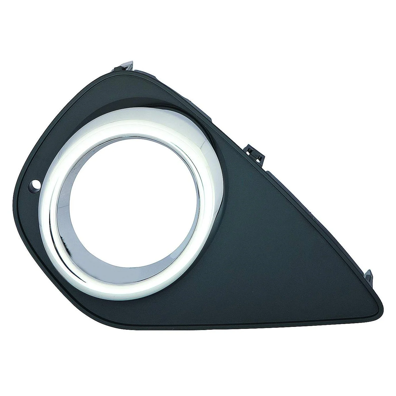 Bumper Insert Front Right Fog Lamp Bezel w/Fog Lamps for Toyota Yaris Hatchback 2015–2017
