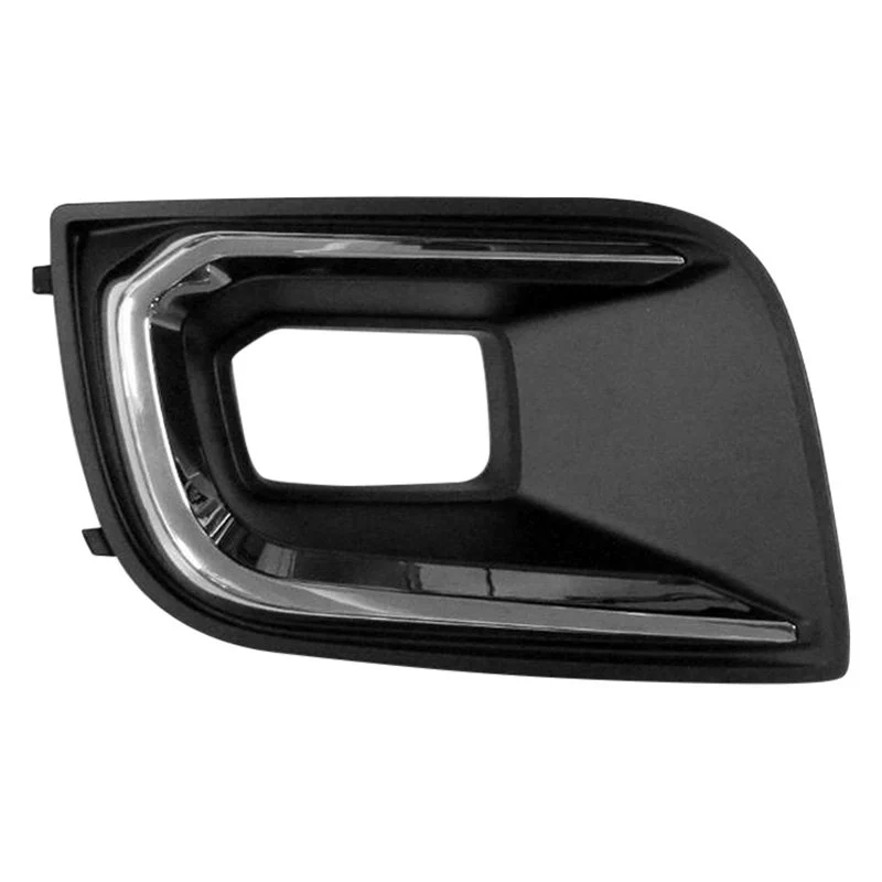 Bumper Insert Front Right w/TRD Sport Pkg Fog Lamp Bezel Chrome for Toyota Sequoia Limited Platinum TRD Sport SR5 2018–2022