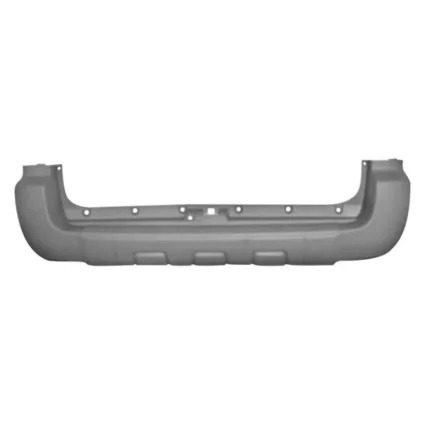 Bumper Cover Rear w/Trailer Hitch Primed for Toyota 4Runner 2006–2009
