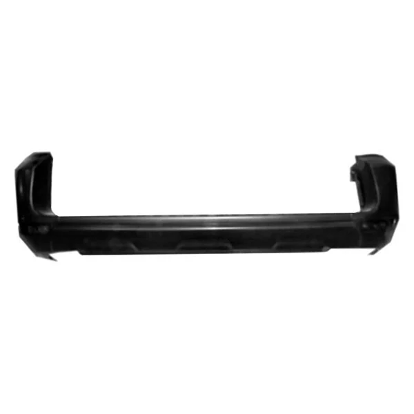 Bumper Cover Rear w/o Wheel Opening Flares w/Gate Mtd Spare for Toyota RAV4 2009–2012