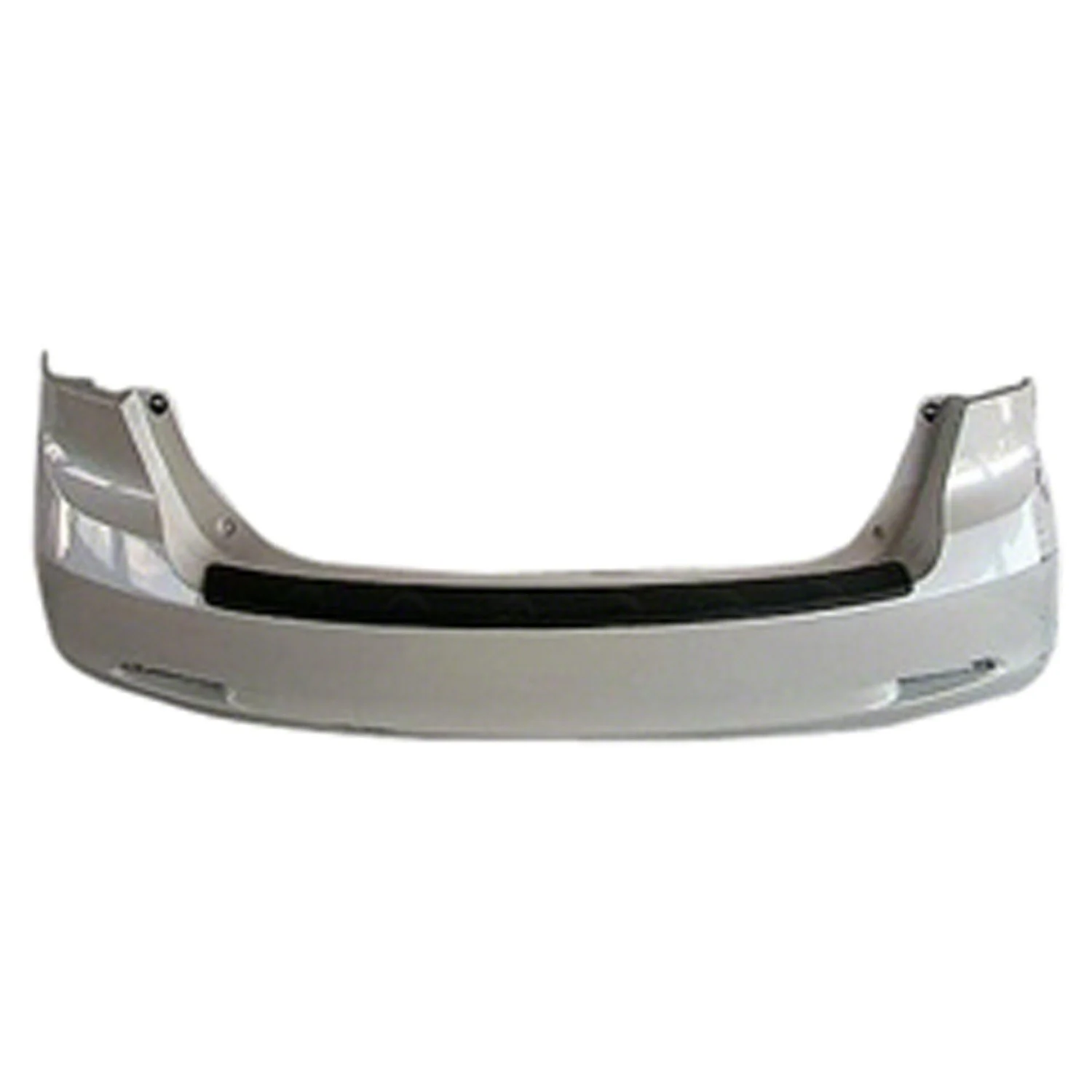 Bumper Cover Rear w/o Park Sensors Primed CAPA for Toyota Venza 2009–2016