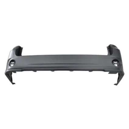 Bumper Cover Rear w/o Park Assist Sensors Primed CAPA for Toyota Sienna SE SE Premium 2011–2020