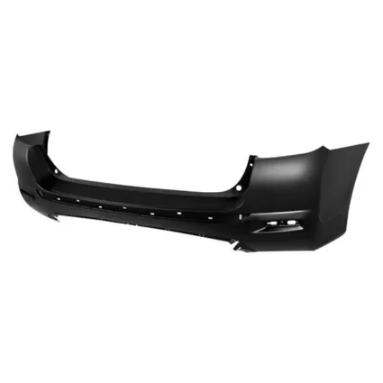 Bumper Cover Rear Primed CAPA for Toyota Highlander Limited Base SE Sport Premium Base Premium Plus 2011–2013