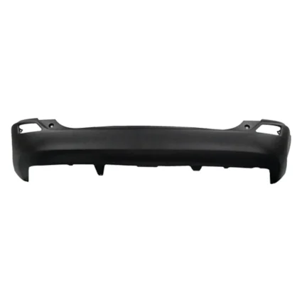 Bumper Cover Rear w/o Parking Sensors Textured CAPA for Toyota RAV4 2013–2015