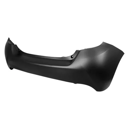 Bumper Cover Rear Primed for Toyota Yaris Hatchback 2015–2017