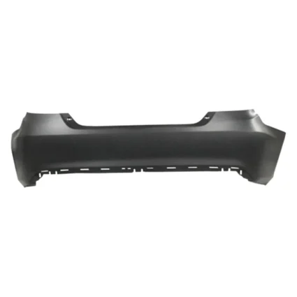 Bumper Cover Rear w/o Park Assist Primed CAPA for Toyota Camry Hybrid LE Hybrid XLE Hybrid SE SE LE XLE XSE Special Edition 2015–2017