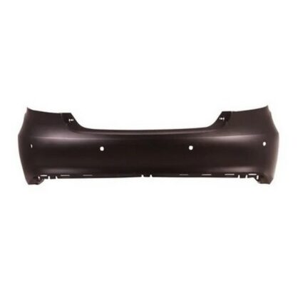 Bumper Cover Rear w/Park Assist Primed for Toyota Camry Hybrid LE Hybrid XLE Hybrid SE SE LE XLE XSE Special Edition 2015–2017