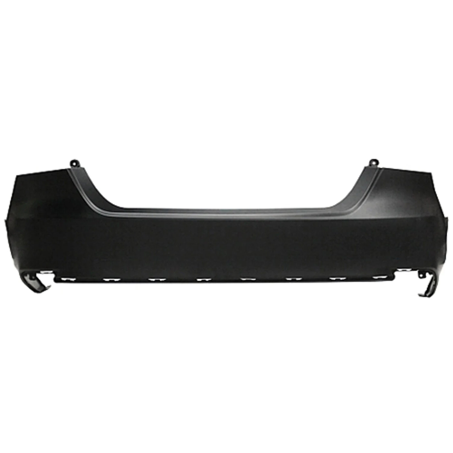 Bumper Cover Rear w/o Parking Sensors Primed CAPA for Toyota Camry Hybrid LE Hybrid XLE L LE 2018–2024