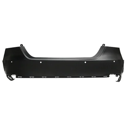 Bumper Cover Rear w/Parking Sensors Primed CAPA for Toyota Camry LE Hybrid XLE XLE XLE Navi 2018–2020