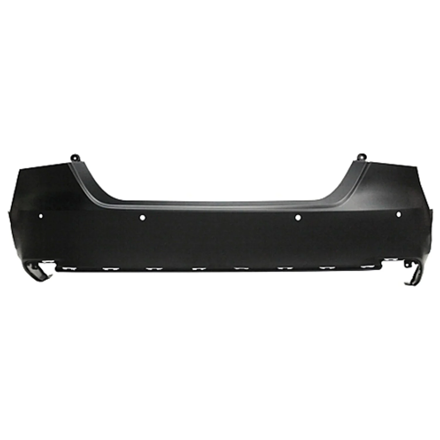 Bumper Cover Rear w/Parking Sensors Primed CAPA for Toyota Camry LE Hybrid XLE XLE XLE Navi 2018–2020
