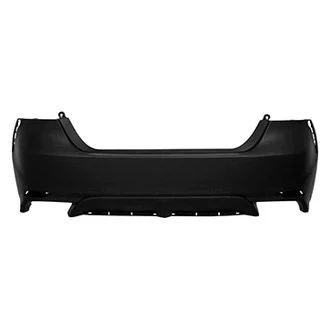 Bumper Cover Rear w/o TRD Pkg w/o Parking Sensors Primed for Toyota Camry Hybrid SE XSE SE Hybrid XSE Hybrid SE Nightshade 2018–2024