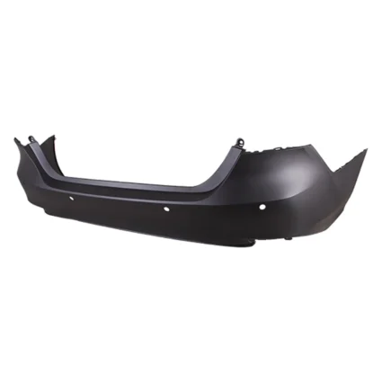Bumper Cover Rear w/Parking Sensors Primed CAPA for Toyota Camry Hybrid XLE XLE 2021–2024