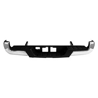 Bumper Assembly Rear w/o Towing Hitch w/o Parking Assist Chrome for Toyota Tacoma 2016–2023