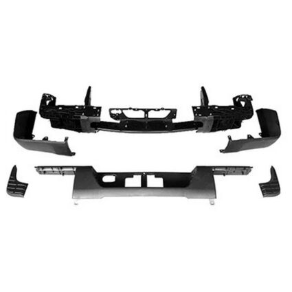 Bumper Assembly Rear Resin To 1-17 w/o Tow Hitch w/o Park w/o Blind Spot for Toyota Tundra 2016–2017
