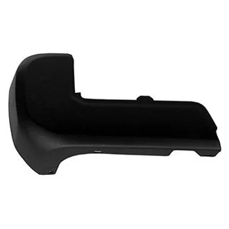 Bumper Extension Rear Left Outer End Cap w/o Parking Assist Black for Toyota Tacoma 2016–2023