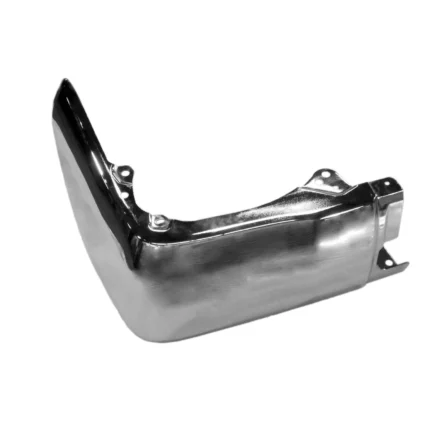Bumper Extension Rear Right Outer w/o Parking Assist Chrome CAPA for Toyota Tundra 2014–2016
