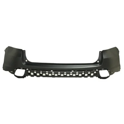 Bumper Cover Rear Upper w/o Rear Object Sensors Primed CAPA for Toyota Highlander Limited LE XLE LE Plus Hybrid Limited Hybrid LE Hybrid XLE SE Limited Platinum Hybrid Limited Platinum 2014–2019