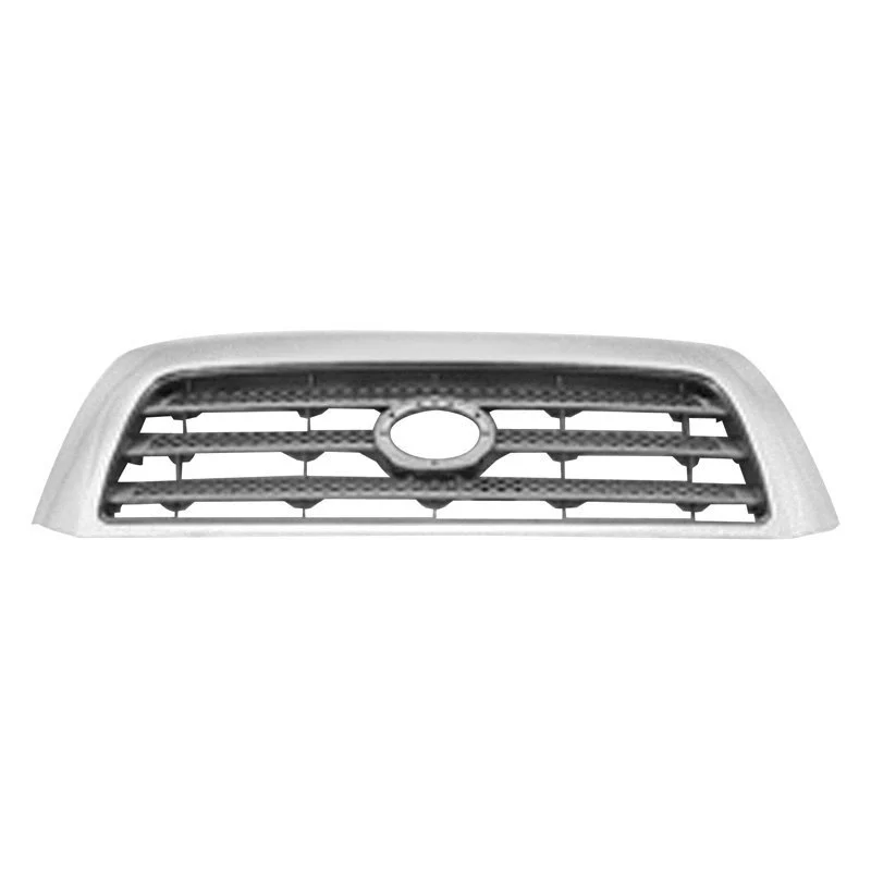 Grille Assembly w/Chrome Frame Silver-Gray for Toyota Tundra Limited 2007–2009