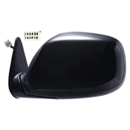 Door Mirror Assembly Left Power Heated Chrome for Toyota Tundra Standard Cab Pickup Extended Cab Pickup SR5 2000–2004