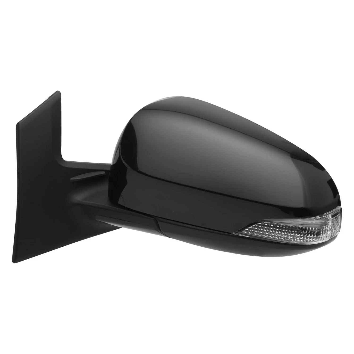 Door Mirror Assembly Left Power Non-Heated w/Cover for Toyota Prius C 2012–2019