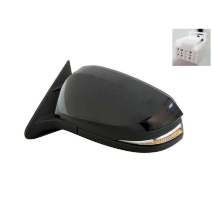 Door Mirror Left w/o Blind Spot Detection w/Cover for Toyota Highlander 2014–2019