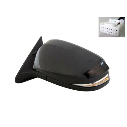 Door Mirror Left w/Blind Spot Detection w/Cover for Toyota Highlander 2014–2019