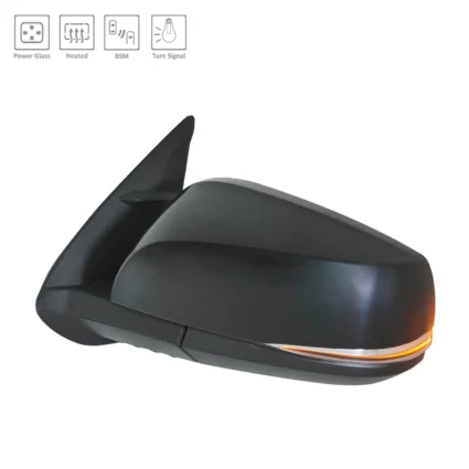 Door Mirror Left w/Blind Spot Detection w/Signal Lamps w/Cover for Toyota Tacoma 2016–2023
