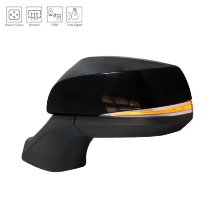 Door Mirror Assembly Left w/o Side View Camera w/o Memory w/BSD w/Cover for Toyota Highlander 2020–2023