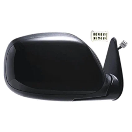 Door Mirror Assembly Right Power Heated Chrome for Toyota Tundra Standard Cab Pickup Extended Cab Pickup SR5 2000–2004