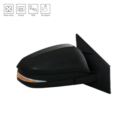 Door Mirror Assembly Right w/Signal Lamp w/Blind Spot Detection From 11-14 North America Built for Toyota RAV4 2015–2018