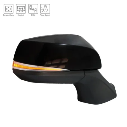 Door Mirror Assembly Right w/o Side View Camera w/o Memory w/BSD w/Cover for Toyota Highlander 2020–2023