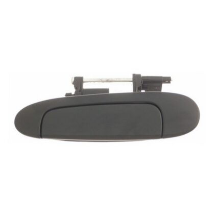 Exterior Door Handle Rear Left Black for Toyota Echo 2000–2005