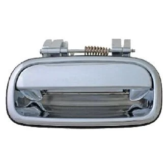 Exterior Door Handle Rear Left Black (Code 202) for Toyota Tundra Extended Cab Pickup 2000–2006
