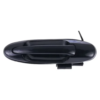 Exterior Door Handle Rear Right Black (Code 202) Smooth for Toyota Sequoia Tundra